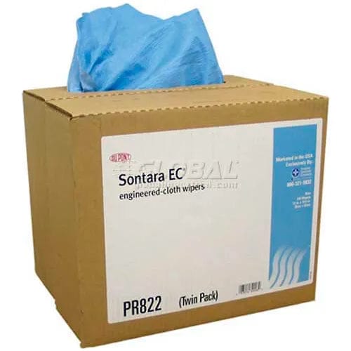 Centerline Dynamics Dry Cleaning Wipes Dupont® Sontara EC® Medium Duty/Low Lint Wipes, 12" x 16-1/2", 250/Case, M-PR822