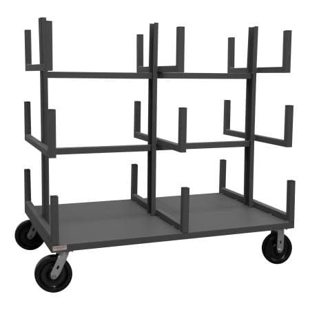 Centerline Dynamics Durham Bar and Pipe Movers 36 x 48 x 59-1/8 Durham Bar Pipe Moving Truck, 3 Levels, 18 Total Cradles