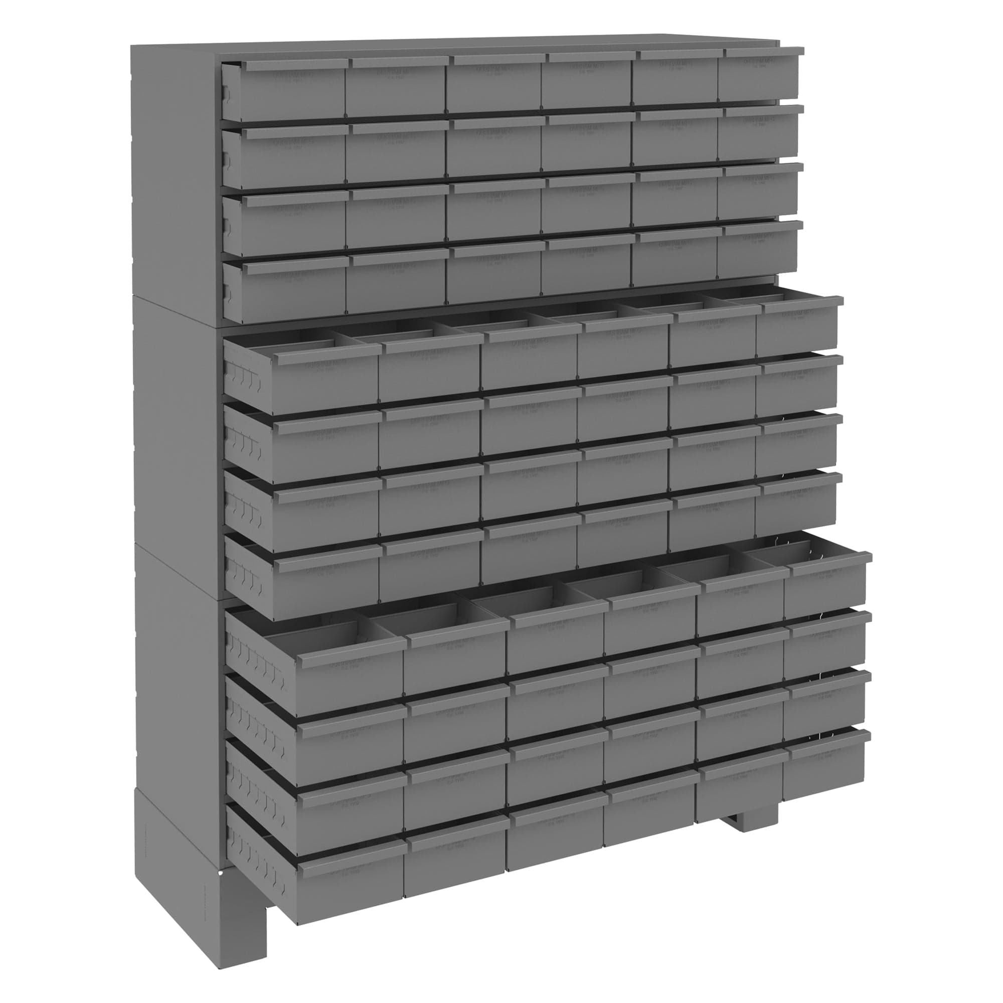 Durham 72 Drawer Storage Unit for Small Parts Storage, Drawers ...