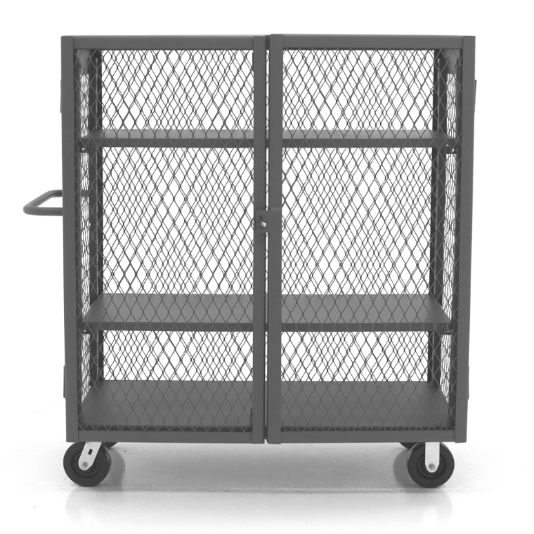 Durham Security Mesh Truck, 2 Adjustable Shelves– Centerline Dynamics