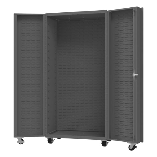 Centerline Dynamics Durham Mobile Cabinets Durham Empty Mobile Cabinet, 14 Gauge, Customizable, 36 x 24 x 76