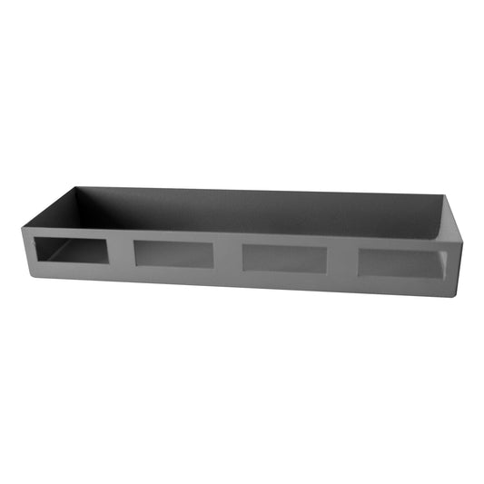 Centerline Dynamics Durham Speciality Cabinets Durham 12″ Tray for Louvered Panel