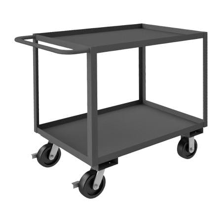 Centerline Dynamics Durham Stock Carts 24-1/4 x 42-1/4 x 36 Durham Stock Cart, 2 Shelves