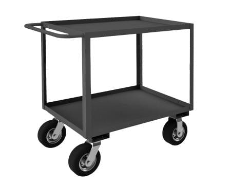 Centerline Dynamics Durham Stock Carts 24-1/4 x 42-1/4 x 39 Durham Stock Cart, 2 Shelves