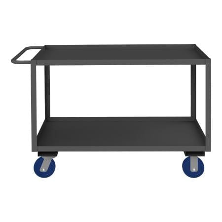 Centerline Dynamics Durham Stock Carts 24-1/4 x 54-1/4 x 36 Durham Stock Cart, 2 Shelves