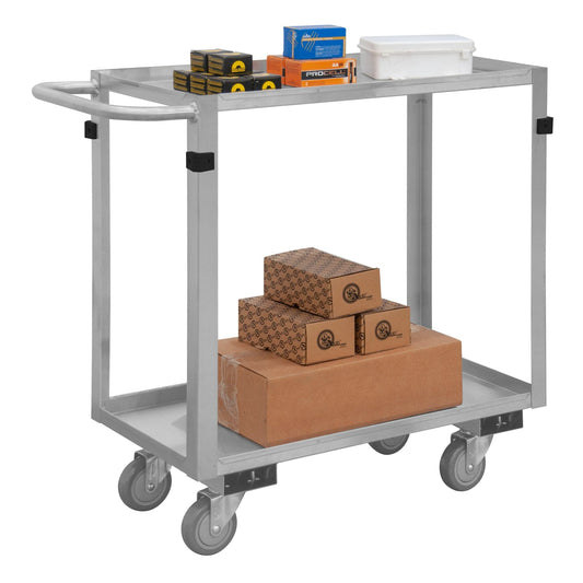 Centerline Dynamics Durham Stock Carts Durham Stainless Steel Stock Cart, 2 Shelves