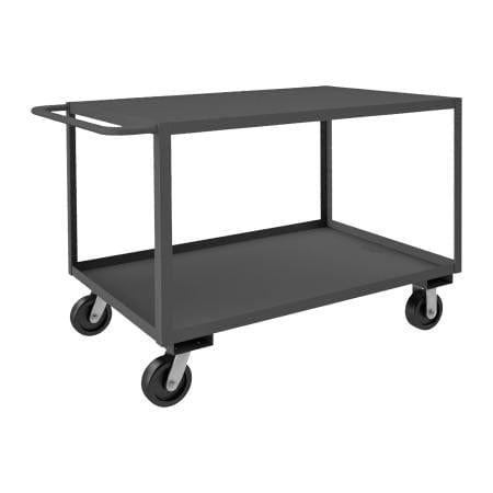 Centerline Dynamics Durham Stock Carts Durham Stock Cart, 2 Shelves, 24-1/4 x 36-1/4 x 36