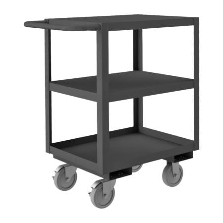 Centerline Dynamics Durham Stock Carts Durham Stock Cart, 3 Shelves, 18-1/4 x 30-1/4 x 35