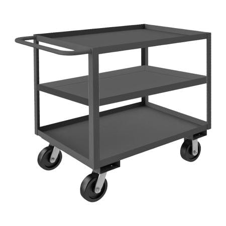 Centerline Dynamics Durham Stock Carts Durham Stock Cart, 3 Shelves, 24-1/4 x 42-1/4 x 48