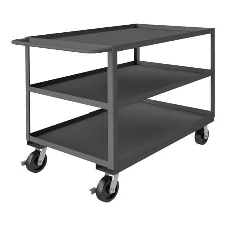 Centerline Dynamics Durham Stock Carts Durham Stock Cart, 3 Shelves, 30-1/4 x 54-1/4 x 39