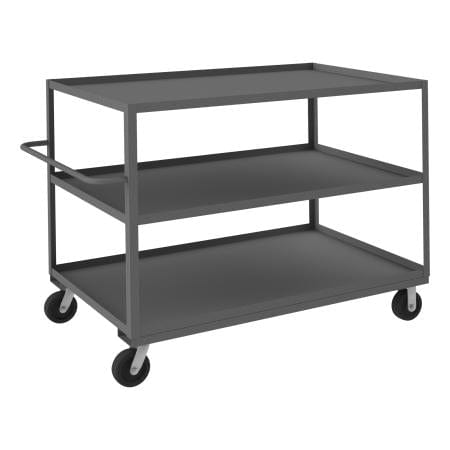 Centerline Dynamics Durham Stock Carts Durham Stock Cart, 3 Shelves, 36-1/4 x 66-1/4 x 48