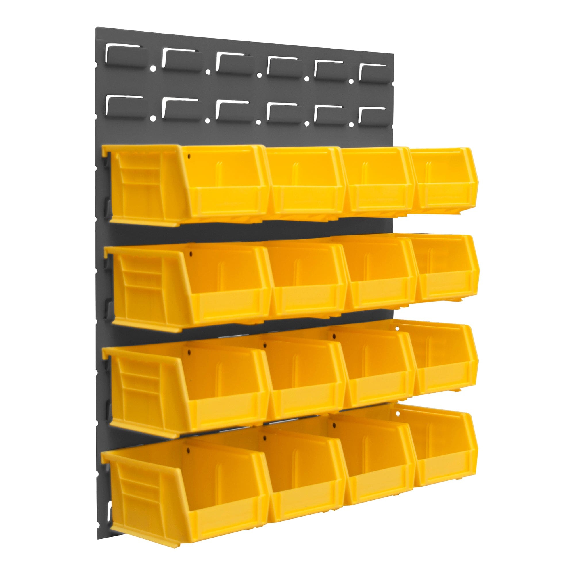 Louvert Rack Durham Wall Mountable, 16 Gauge, Louvered Panel Rack, 17-1/4 x 20 ...