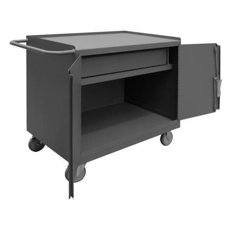 Centerline Dynamics Durham Work Stations and Work Benches Durham Mobile Bench Cabinet, 2 Doors, 1 Drawer