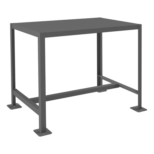 Centerline Dynamics Durham Workbenches 39-1/4 x 26-3/4 x 30-3/16 Durham MT Workbench, 24 x 36, Top Shelf Only, 14 Gauge Steel, 2000 lbs. Capacity, Textured Powder Paint, Gray