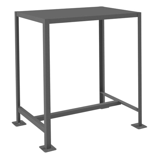 Centerline Dynamics Durham Workbenches 39-1/4 x 26-3/4 x 42-3/16 Durham MT Workbench, 24 x 36, Top Shelf Only, 14 Gauge Steel, 2000 lbs. Capacity, Textured Powder Paint, Gray