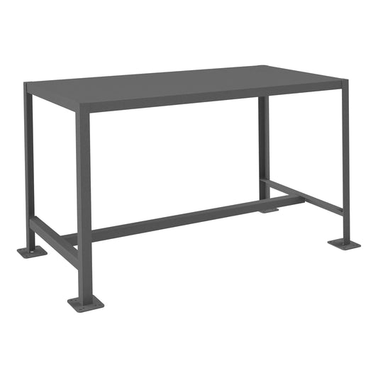 Centerline Dynamics Durham Workbenches 51-1/4 x 26-3/4 x 30-3/16 Durham MT Workbench, 24 x 48, Top Shelf Only, 14 Gauge Steel, 2000 lbs. Capacity, Textured Powder Paint, Gray