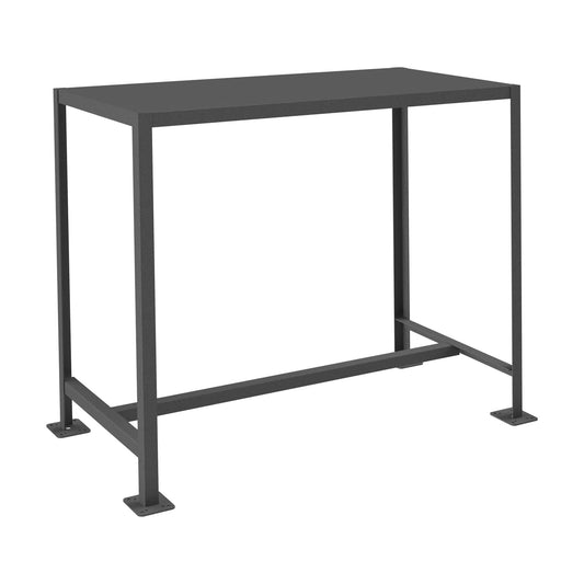 Centerline Dynamics Durham Workbenches 51-1/4 x 26-3/4 x 36-3/16 Durham MT Workbench, 24 x 48, Top Shelf Only, 14 Gauge Steel, 2000 lbs. Capacity, Textured Powder Paint, Gray