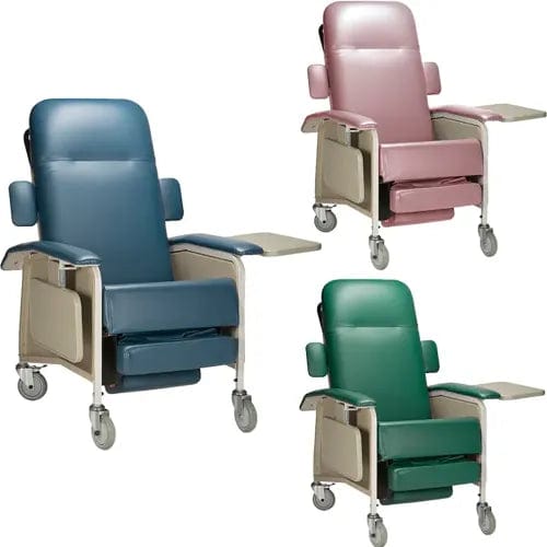 Centerline Dynamics Exam & Treatment Chairs Geri Chair Recliner, Infinite Positions, Blueridge