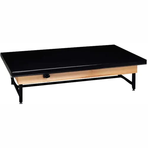 Economy Electric Hi-Low Upholstered Mat Platform Table, 19" - 27"H ...