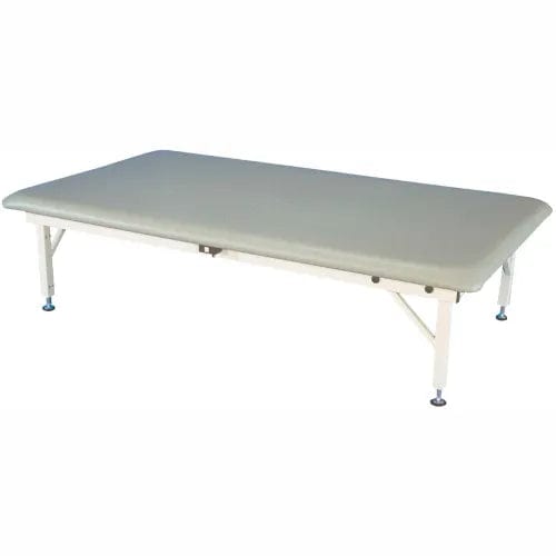 Centerline Dynamics Exam & Treatment Tables Electric Bariatric Hi-Low Steel Mat Platform Table, 900 lb Capacity, 84"L x 48"W x 20" - 30"H