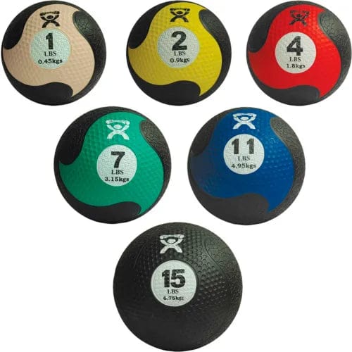 Centerline Dynamics Exercise & Fitness Firm Medicine Ball, 5-Piece Set (1 Each: 2, 4, 7, 11, 15 lb.)