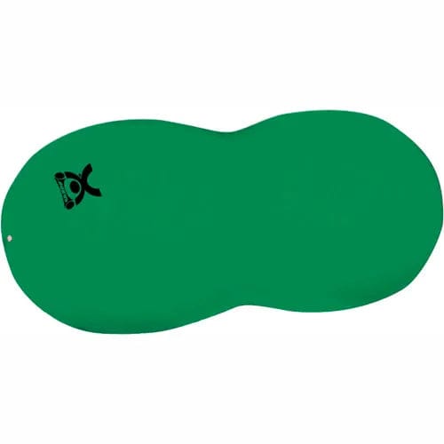 Centerline Dynamics Exercise & Fitness Inflatable Exercise Saddle Roll, Green, 24" Dia. x 43"L