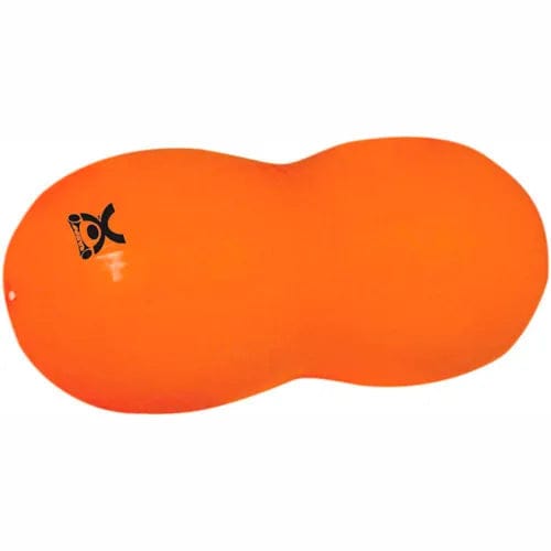 Centerline Dynamics Exercise & Fitness Inflatable Exercise Saddle Roll, Orange, 20" Dia. x 39"L