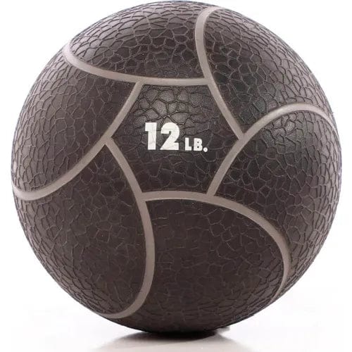 Centerline Dynamics Exercise & Fitness Power Systems Elite Power Medicine Ball - 12 lb. - Gray