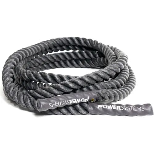 Centerline Dynamics Exercise & Fitness Power Systems Power Training Rope 40 ft. x 2" Diameter - Black