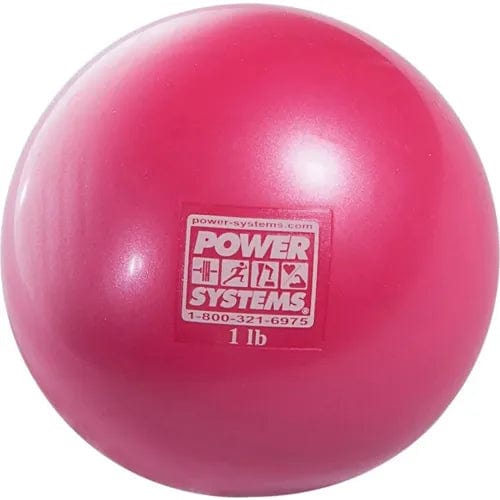 Centerline Dynamics Exercise & Fitness Power Systems Soft Touch Medicine Ball, 1 lb.