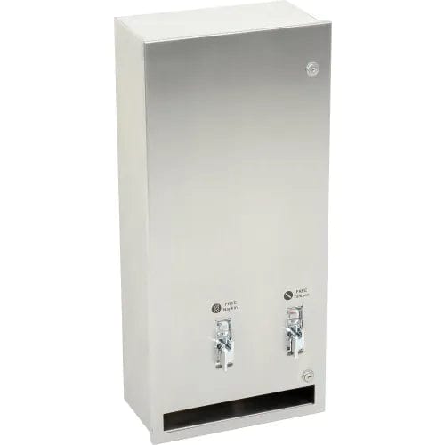 Centerline Dynamics Feminine Hygiene Dispensers ASI® Surface Mounted Tampon and Napkin Dispenser - 0864-F