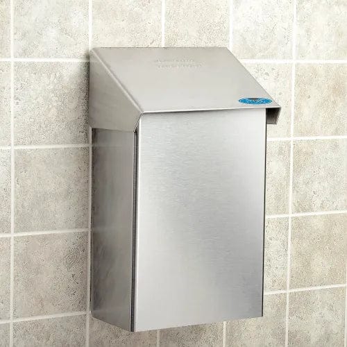 Centerline Dynamics Feminine Hygiene Dispensers Frost Surface Mounted Sanitary Napkin Disposal - Stainless - 622