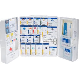 Centerline Dynamics First Aid Kit Large First Aid Kit, OSHA Compliant, Plastic Case, 100 Pieces