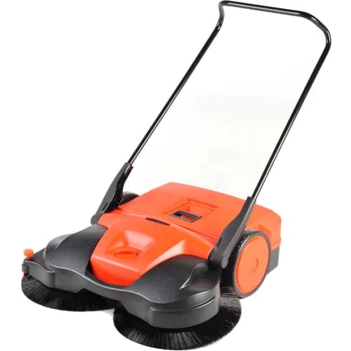 Centerline Dynamics Floor Machines & Vacuums 38" Deluxe Triple Brush Push Power Sweeper