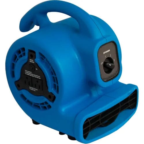 Centerline Dynamics Floor Machines & Vacuums Mini Mighty Air Mover With Daisy Chain, 3 Speed, 1/8 HP, 475 CFM