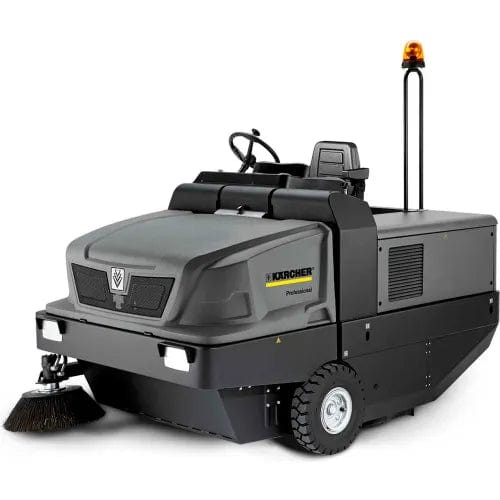 Centerline Dynamics Floor Machines & Vacuums Ride On Battery Sweeper, 59" Cleaning Path, KM 150/500 R Bp, STL. - 9.841-338.0