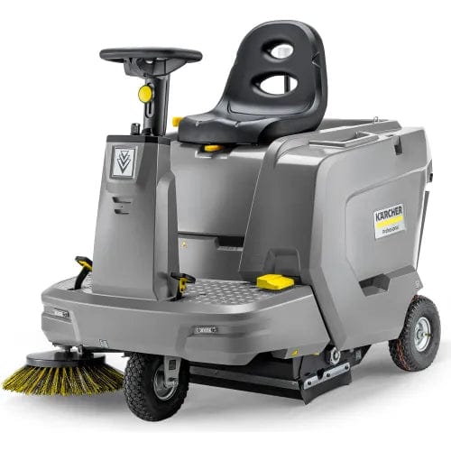 Centerline Dynamics Floor Machines & Vacuums Ride-On Floor Sweeper, 33-1/2" Cleaning Path, KM85/50 R Bp, 1SB, 24 Volt Sealed AGM Battery