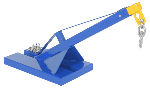 Centerline Dynamics Forklift Attachments Vestil Steel Fork Pocket Bulk Bag Lifter 1k Capacity Blue LLM-BBL-FP-1000