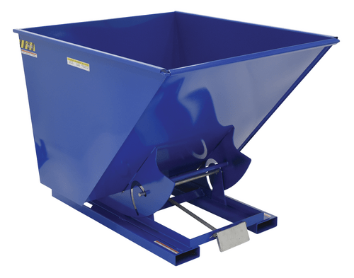 Vestil Steel Light Duty Self Dumping Hopper 2 Cubic Yard 2000 Lb. Capa ...
