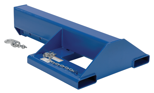 Centerline Dynamics Forklift Attachments Vestil Steel Shorty Non Telescoping Lift Boom 24 In. Fork Pocket Center 8,000 Lb. Capacity Blue LMS-EBNT-40-8