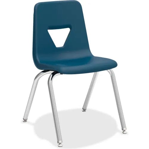 Centerline Dynamics Furniture & Decor 18" Stacking Student Chair - Navy - 4/Pack