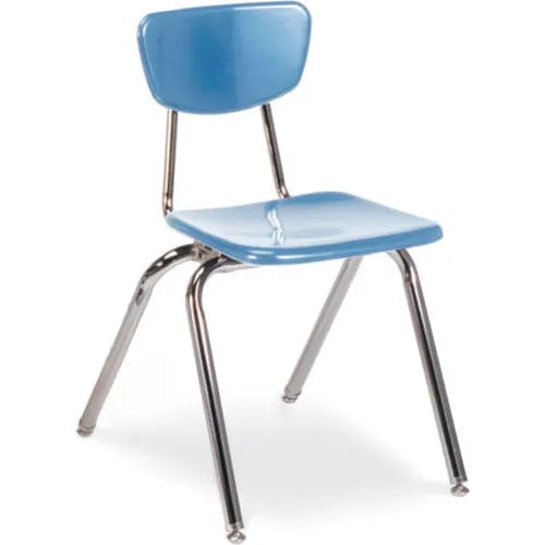 Centerline Dynamics Furniture & Decor 3018 Martest 21® Hard Plastic Chair - Light Blue - Pkg Qty 4