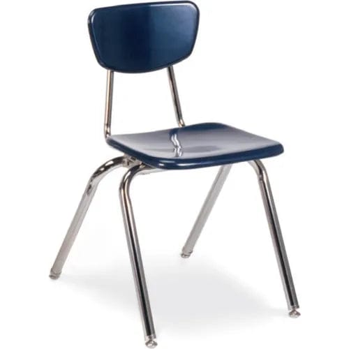 Centerline Dynamics Furniture & Decor 3018 Martest 21® Hard Plastic Chair - Navy - Pkg Qty 4