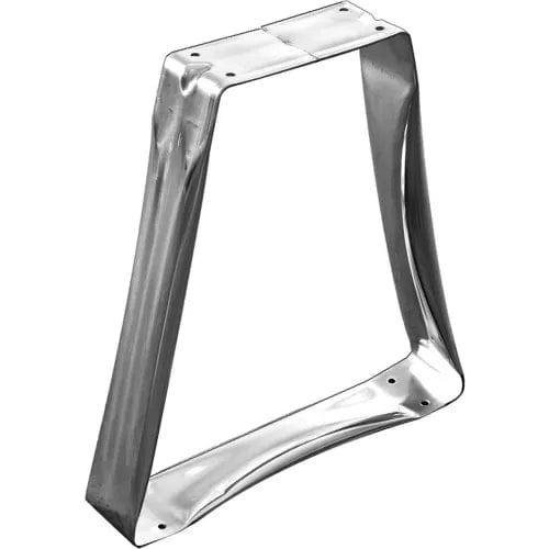 Centerline Dynamics Furniture & Decor 4825 Bench Pedestal Stainless Steel 15-1/8x3x16-1/4