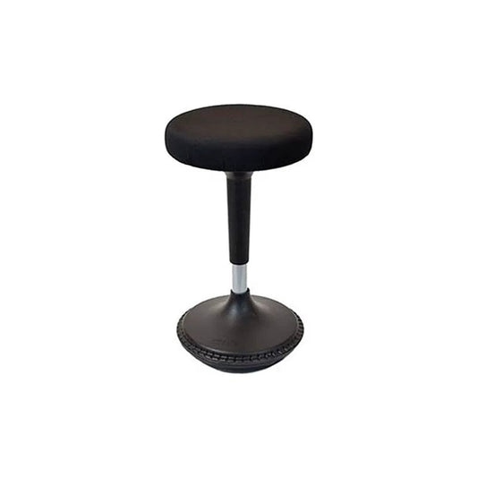 Centerline Dynamics Furniture & Decor Adjustable Height Wobble Stool Swivel Chair - Black