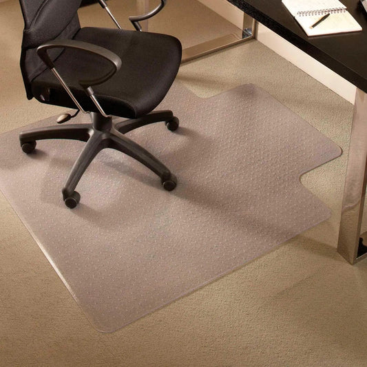 Centerline Dynamics Furniture & Decor Chair Mat for Carpet - 45"W x 53"L, 0.20" Thick - Beveled Edge