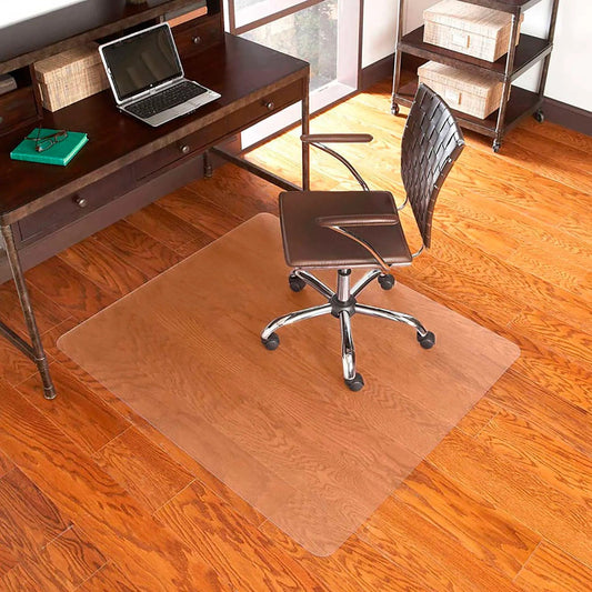 Centerline Dynamics Furniture & Decor Chair Mat for Hard Floors - Heavy Use - 48" x 72" Rectangle - Clear - Straight Edge