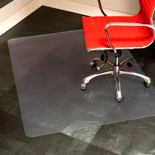 Centerline Dynamics Furniture & Decor Chair Mat for Hard Floors - Heavy Use - 48" x 72" Rectangle - Clear - Straight Edge