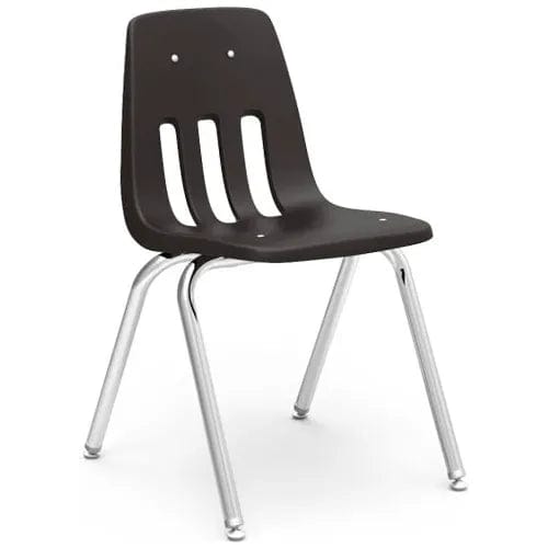 Centerline Dynamics Furniture & Decor Classroom Chair - Black Vented Back - Pkg Qty 4