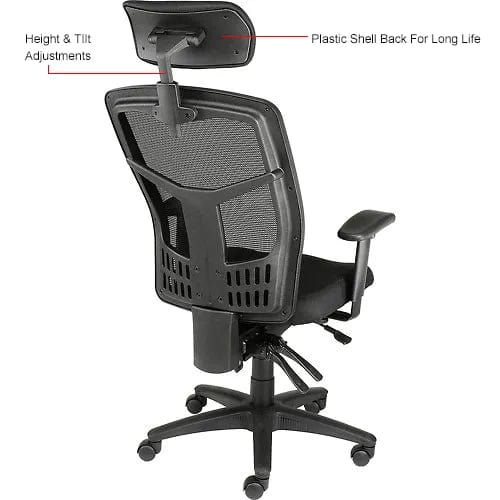 Centerline Dynamics Furniture & Decor Fabric Headrest for Highback Office Chairs